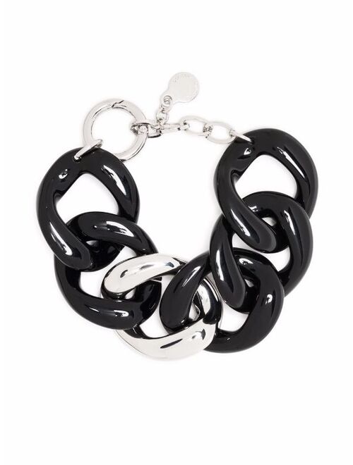 Emporio Armani chunky curb chain bracelet