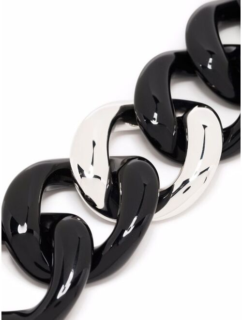 Emporio Armani chunky curb chain bracelet
