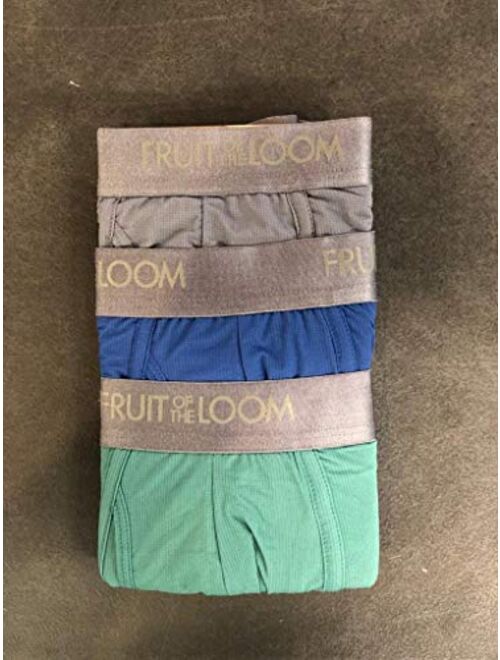 Fruit of the Loom Men's 3-Pack Everlight Boxer Briefs Underwear