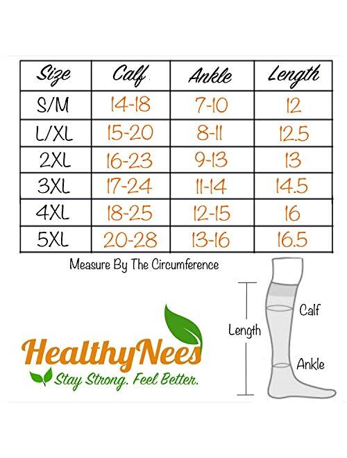 HealthyNees 2 Pairs Set Closed Toe 20-30 mmHg Zipper Compression Fatigue Swelling Circulation Knee Length Socks (Small/Medium (2 Pair), Beige/Black)
