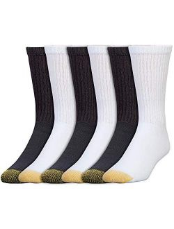 Men's 656s Cotton Crew Athletic Socks, Multipairs
