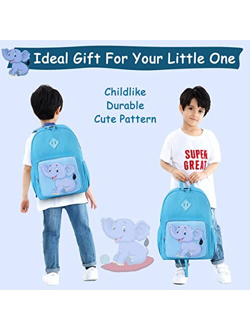 Chase Chic Kids Backpack,Chasechic Water-resistant Toddler Preschool Kindergarten Bookbag for Boys Girls with Chest Strap