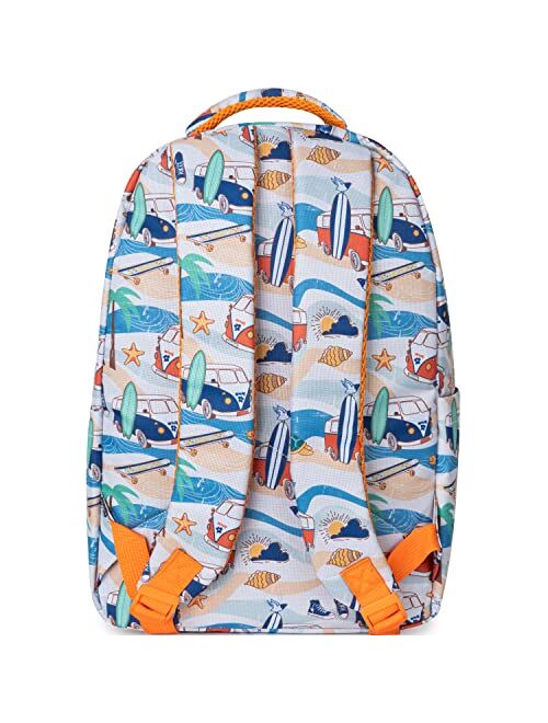 Snug Kids Backpack for School, Sports and Travel Perfect for Ages 4+ (Dinosaurs)