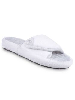 Microterry Pillowstep Spa Slippers with Memory Foam
