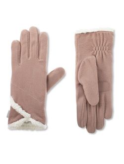 SmartDRI Lined Stretch Fleece Gloves with Overlap Wrist