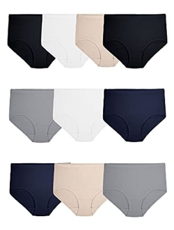 Women's Eversoft Cotton Brief Underwear (Regular & Plus Size)