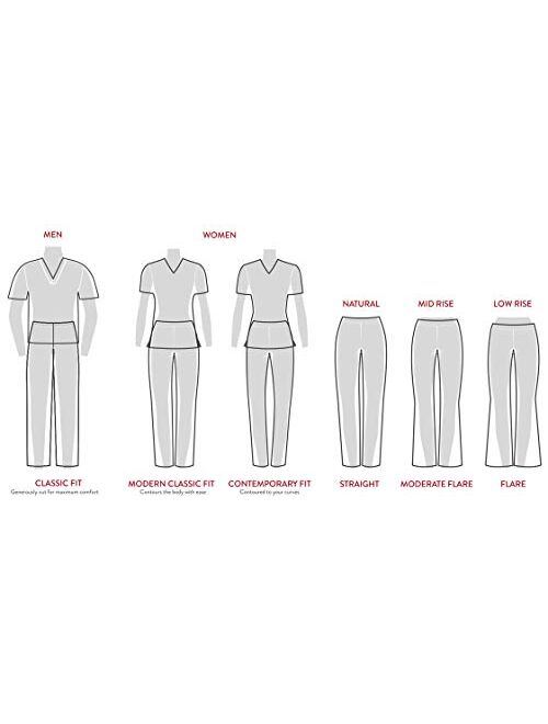 Dickies Essense DK804 Women's Mock Wrap Top