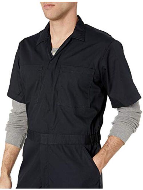 Amazon Essentials Men's Stain & Wrinkle-Resistant Short-Sleeve Coverall