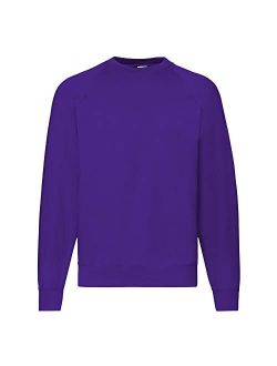 Men's Raglan Sleeve Belcoro Sweatshirt Purple