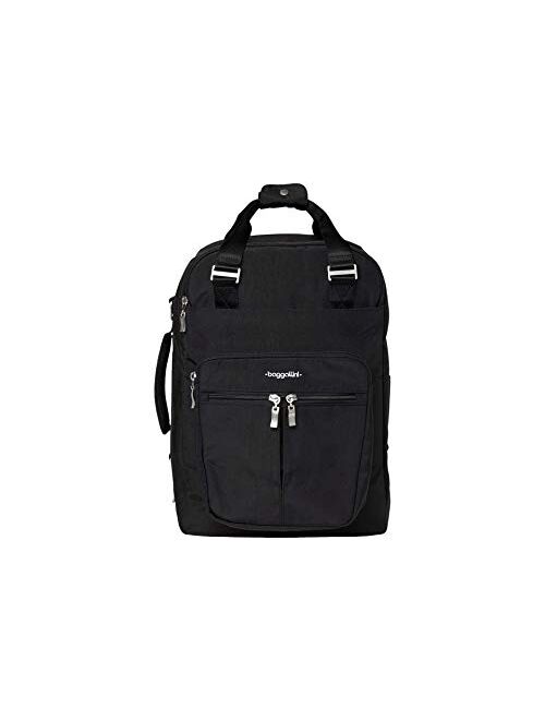 Baggallini Convertible Travel Backpack Black One Size