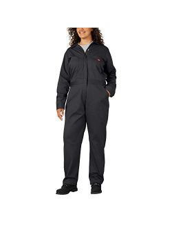 womens Plus Size Long Sleeve Coverall