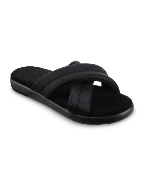 Zenz from isotoner Pintuck Women's Slide Sandals