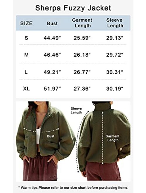 PRETTYGARDEN Women's Casual Lapel Long Sleeve Button Sherpa Fuzzy Jacket Coat Winter Fleece Outwear With Pockets