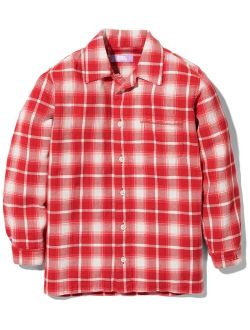 ERL KIDS check-pattern flannel shirt