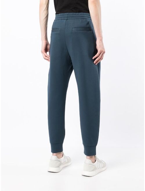 Emporio Armani patch-detail drawstring-waist track pants