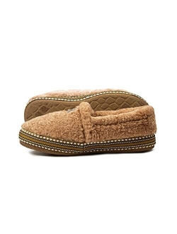Women's Snuggle Warm Indoor & Outdoor Rubber Outsole Slip-On Slipper