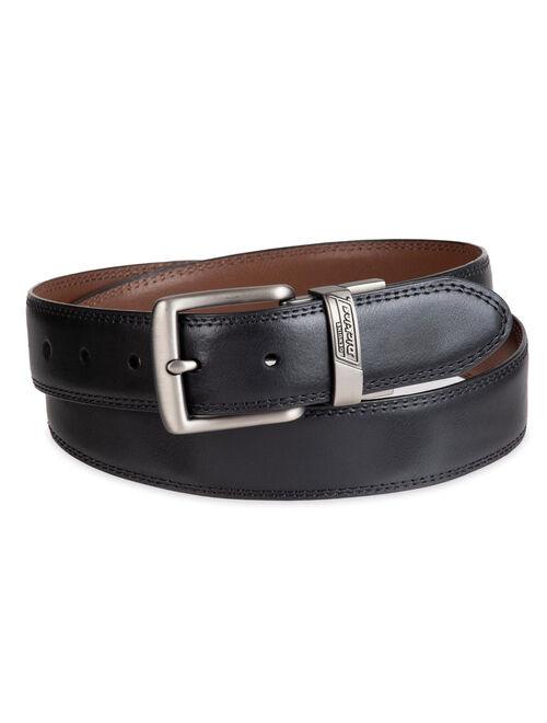 Genuine Dickies Men's Reversible Double Stitch Belt With Big & Tall Sizes