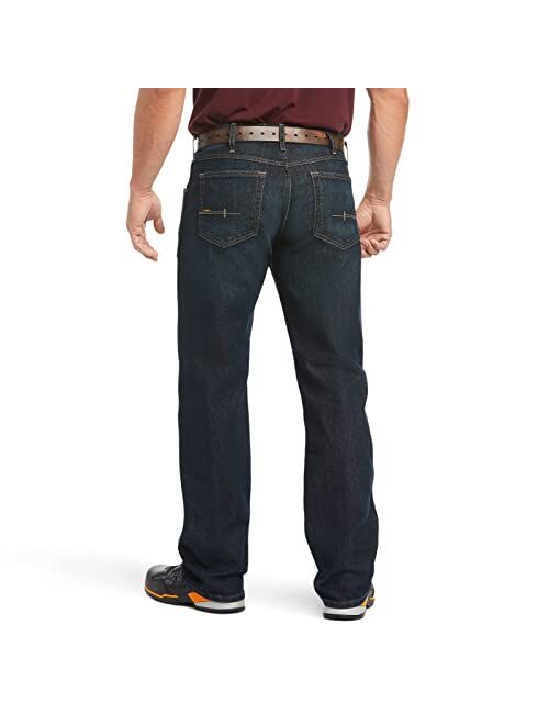 ARIAT Rebar M5 Slim Fit Durastretch Straight Leg Work Jeans for Men