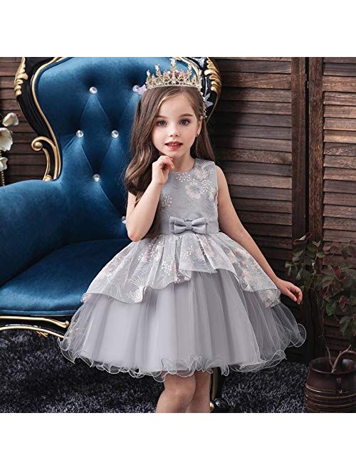 Yanstar Gold Princess Crown for Girls, Crystal Birthday Tiaras for Toddler Little Girl Big Kid Girl Prom Costume Party Accessories