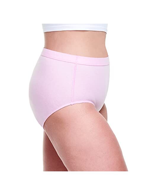 Hanes Women's Pure Comfort Briefs 6-Pack
