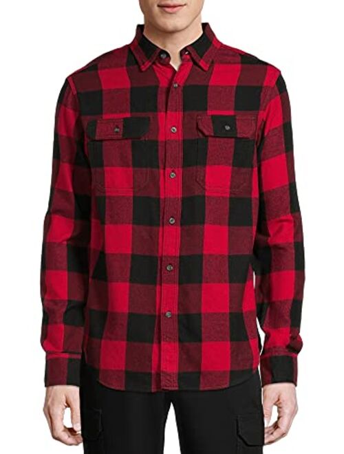 George Clothing Men's Super Soft Flannel Shirt