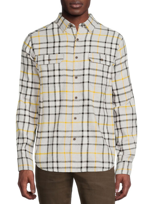 George Clothing Men's Super Soft Flannel Shirt