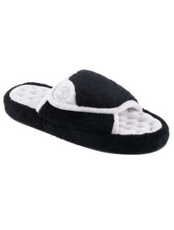 Signature Isotoner Women's Microterry Pillowstep Slide Slipper, Online Only