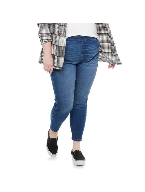 Plus Size Sonoma Goods For Life Comfortable Favorite Mid-Rise Jeggings