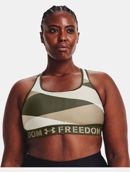 Under Armour Women's Armour&reg; Mid Crossback Freedom Sports Bra