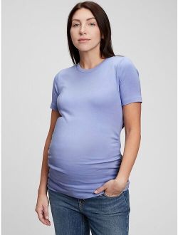 Maternity Modern Crewneck T-Shirt