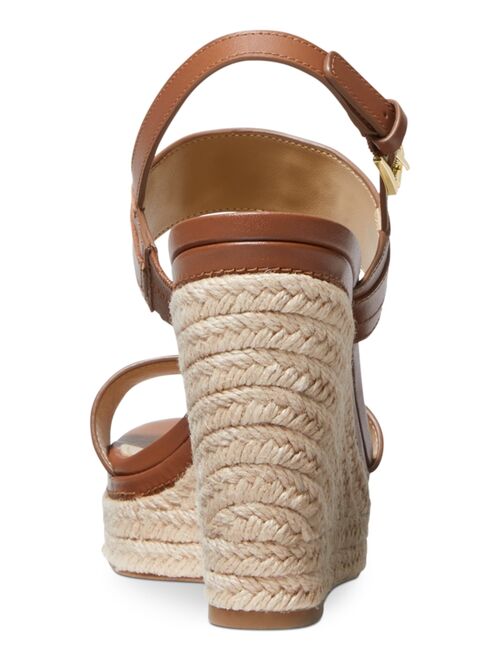 MICHAEL Michael Kors Women's Farrah Espadrille Wedge Sandals
