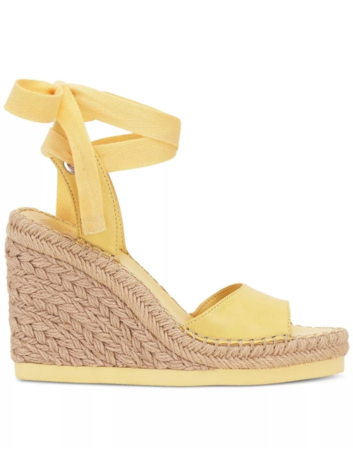 Vince Camuto Women's Bendsen Ankle Wrap Wedge Sandals