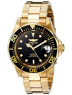 Men's 8929 40mm Pro Diver Collection Automatic Gold-Tone Watch