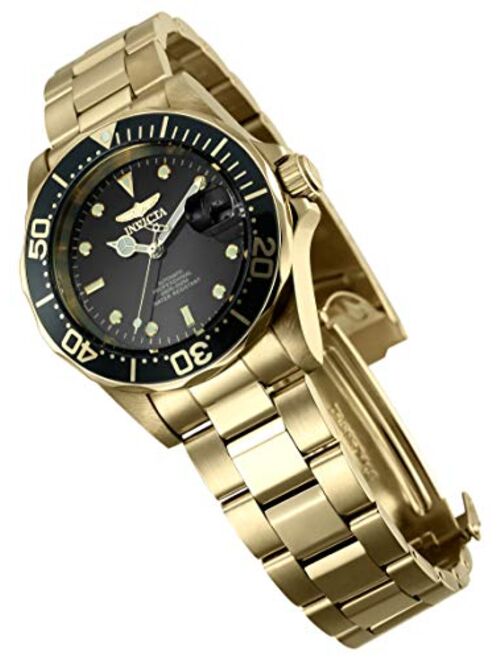 Invicta Men's 8929 40mm Pro Diver Collection Automatic Gold-Tone Watch
