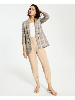 Plaid Open-Front Jacket, Created for Macy's