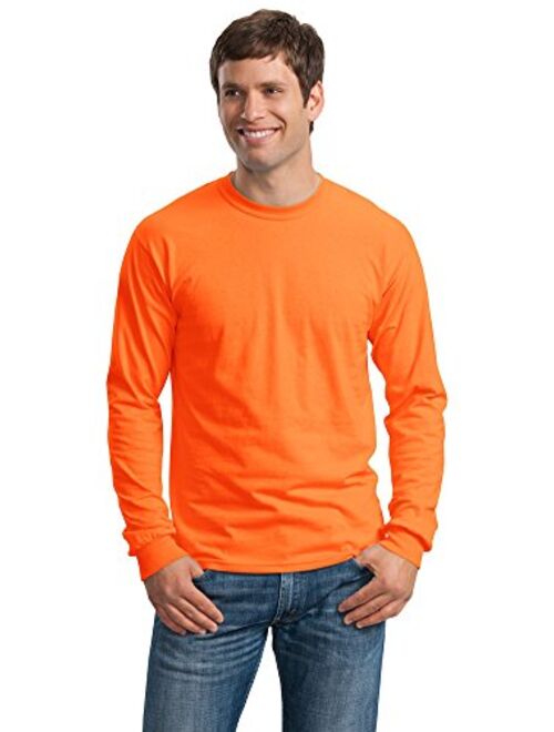 Gildan Ultra Cotton 6 oz. Long-Sleeve T-Shirt (G240) TEXAS ORANGE