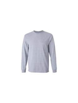 Ultra Cotton 6 oz. Long-Sleeve T-Shirt (G240) Military Green