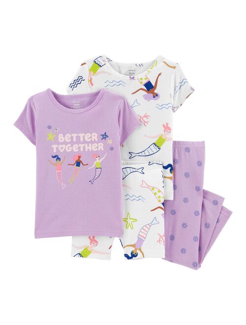 Baby Girl Carter's Mermaid Tops & Bottoms Pajama Set