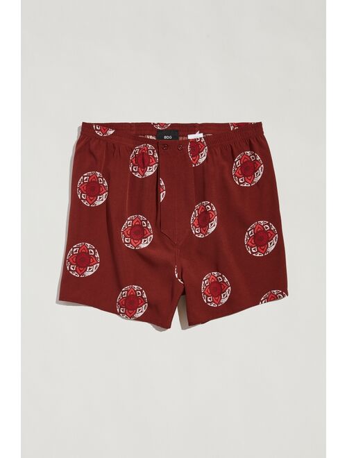 Urban Outfitters Geometric Print Woven Boxer Short