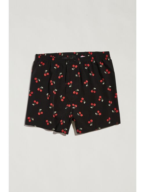 Urban Outfitters Cherry Print Woven Boxer Short
