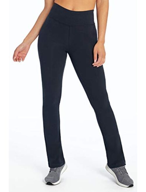Bally Total Fitness Womens High Rise Tummy Control Pant