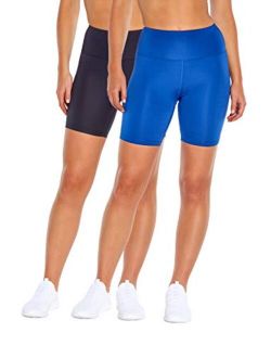 Women's High Rise 7" Bike Short-2 Pack