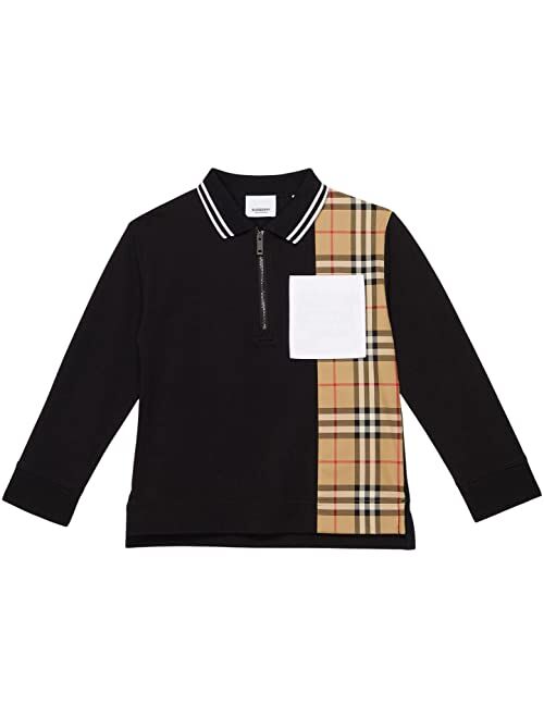 Burberry Kids Matthew Long Sleeve (Little Kids/Big Kids)