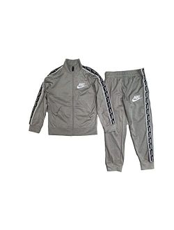 Little Boys Logo Taping Jacket and Pants 2 Piece Set