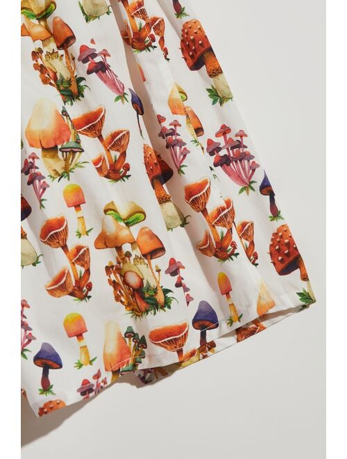 Urban outfitters druthers Watercolor Mushroom Woven Boxer Shorts