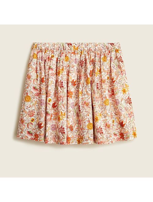 J.Crew Girls' pull-on skirt in Liberty® floral
