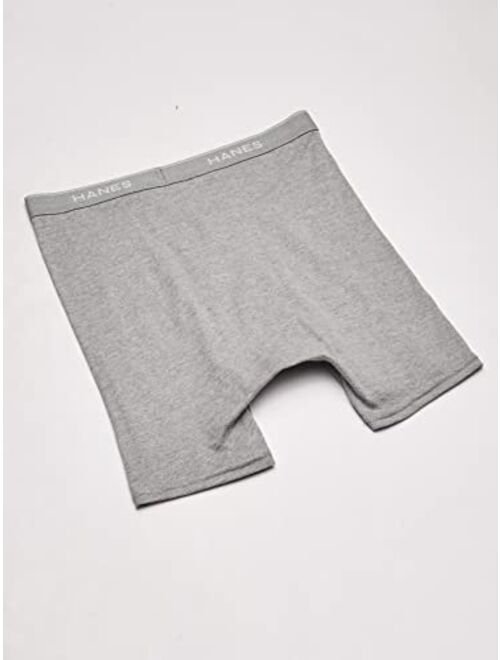 Hanes Men's Long Leg Boxer Brief with Comfort Flex Waistband