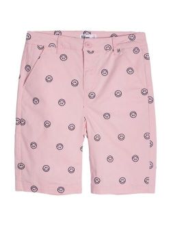 Big Boys Smiley All Over Print Woven Short