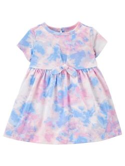 Baby Girls Tie-Dye Jersey Dress