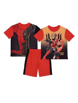Boys 6-12 Mavel Spider-Man Tops & Shorts Pajama Set